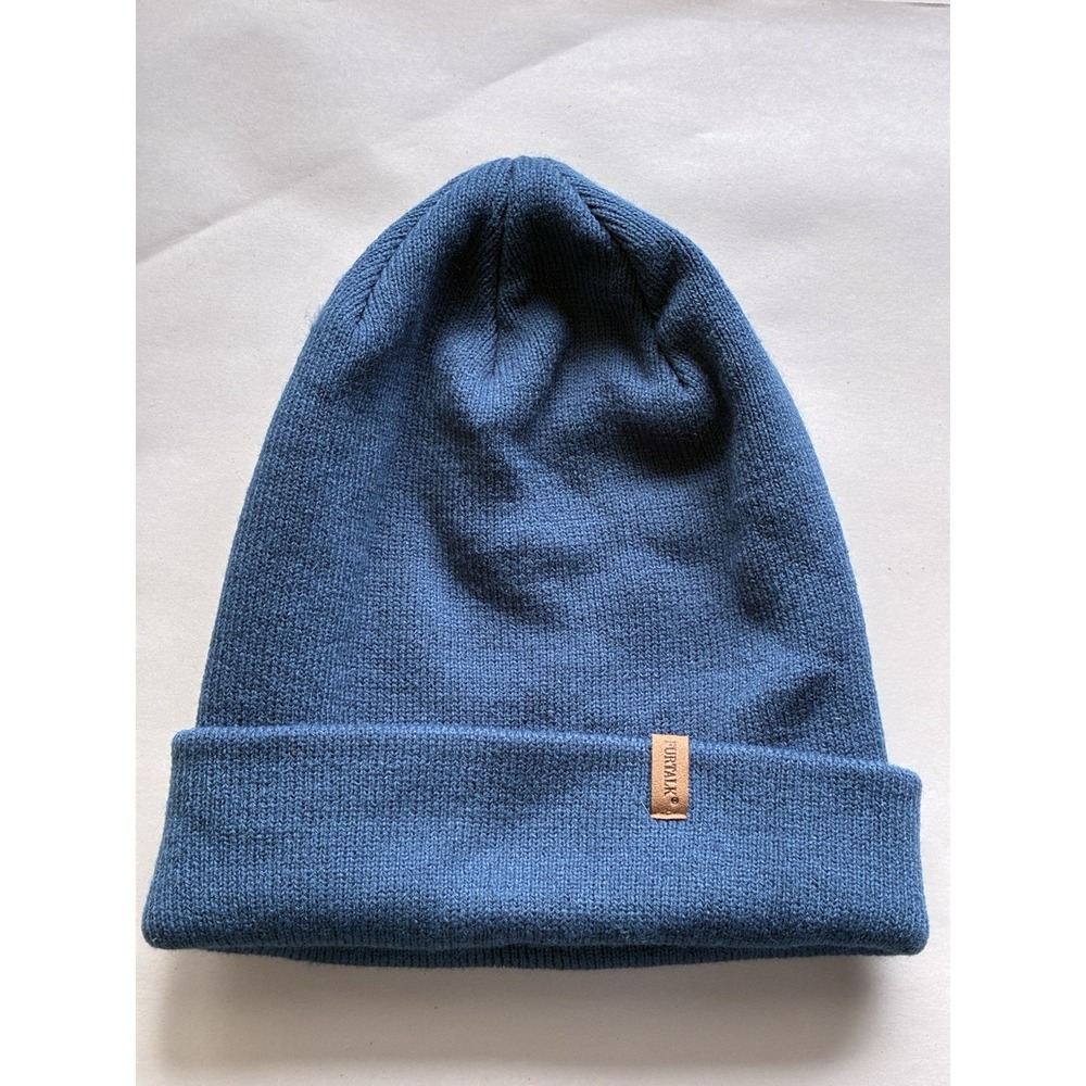 Furtalk Knit Bennie Hat Blue One Size Winter